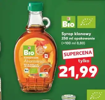 Kaufland Syrop klonowy K-BIO oferta