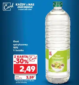 Kaufland Ocet spirytusowy K-Classic oferta