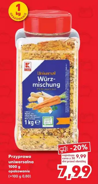 Kaufland Przyprawa K-Classic oferta