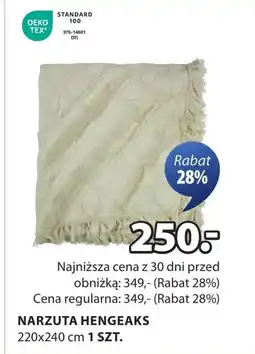 JYSK Narzuta TEX oferta