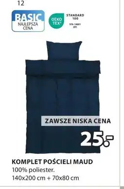 JYSK Komplet pościeli TEX oferta