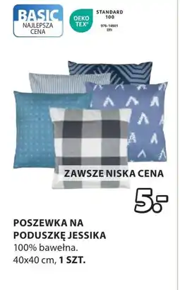 JYSK Poszewka na poduszkę Basic oferta