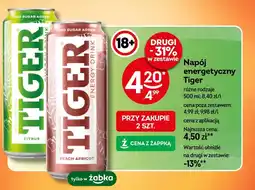 Żabka Napój energetyczny Tiger oferta