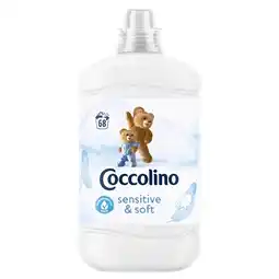 Topaz Coccolino Sensitive & Soft Płyn do płukania tkanin koncentrat 1700 ml (68 prań) oferta