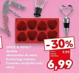 Kaufland Foremka na kostki lodu serca Spice&Soul oferta