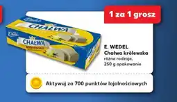 Kaufland Chałwa królewska waniliowa E. Wedel oferta