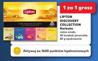 Kaufland Herbata Lipton Discovery Collection oferta