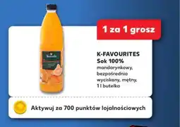 Kaufland Sok mandarynkowy K-Classic Favourites oferta