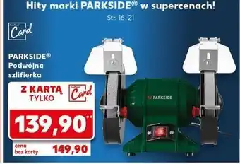 Kaufland Szlifierka podwójna 200 w Parkside oferta