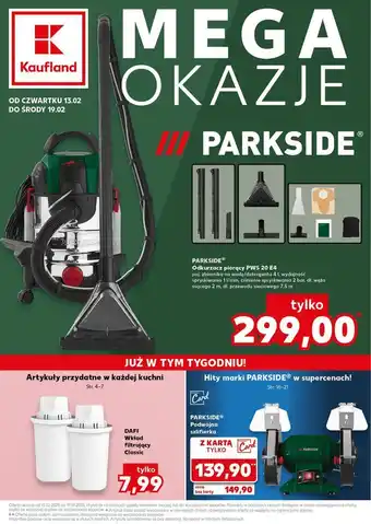 Kaufland Odkurzacz piorący 1600 w Parkside oferta