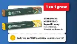 Kaufland Kawa house blend lungo Nespresso Starbucks oferta