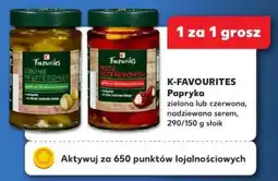 Kaufland Papryka zielona nadziewana serem K-Classic Favourites oferta