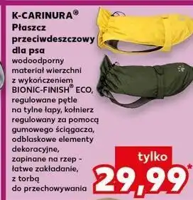 Kaufland Płaszcz przeciwdeszczowy dla psa K-Classic Carinura oferta