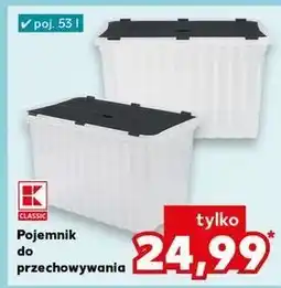 Kaufland Pojemnik do przechowywania 53 l K-Classic oferta