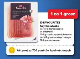 Kaufland Szynka włoska prosciutto K-Classic Favourites oferta