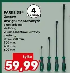 Kaufland Zestaw dźwigni montażowych Parkside oferta