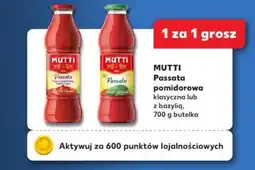 Kaufland Passata pomidorowa z bazylią Mutti oferta