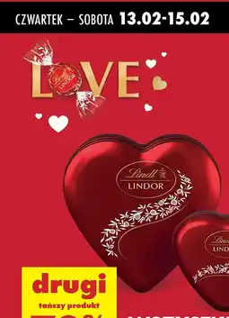 Biedronka Pralinki serce Lindt Lindor oferta