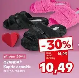 Kaufland Kapcie damskie 36-41 Oyanda oferta