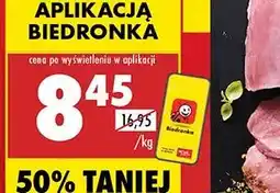 Biedronka Schab wędzony na wiśniowo w plastrach Kraina Wędlin oferta