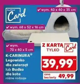 Kaufland Budka dla kota 40 x 35 cm K-Classic Carinura oferta