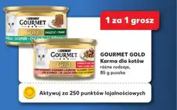 Kaufland Karma dla kota łosoś i kurczak w sosie Purina Gourmet Gold oferta