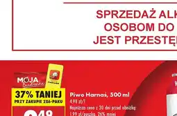 Biedronka Piwo Harnaś Jasne Pełne oferta