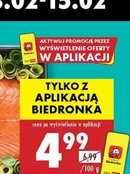 Biedronka Krewetki całe gotowane Marinero oferta