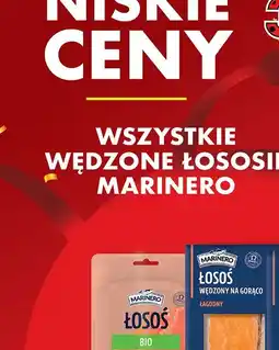 Biedronka Łosoś wędzony na zimno plastry Marinero oferta