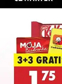 Biedronka Baton Kitkat Chunky Peanut Butter oferta