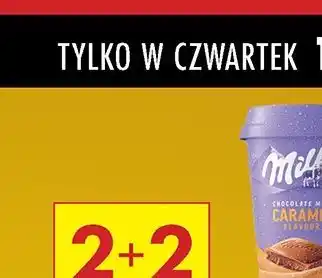 Biedronka Napój chocolate caramel Milka oferta