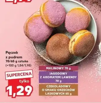 Kaufland Pączek czekoladowy o smaku orzechów laskowych oferta