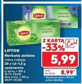 Kaufland Herbata earl grey Lipton oferta