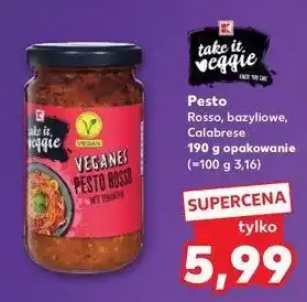 Kaufland Pesto alla calabrese K-classic takie it veggie oferta