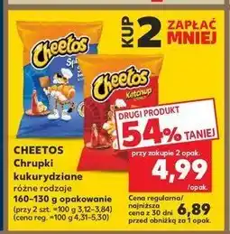 Kaufland Chrupki ketchup Cheetos oferta