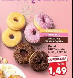 Kaufland Donut w polewie mlecznej oferta