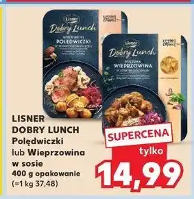 Kaufland Duszona wieprzowina Lisner oferta