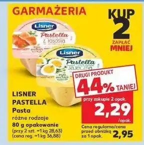 Kaufland Pasta jajeczna ze szczypiorkiem Lisner pastella oferta