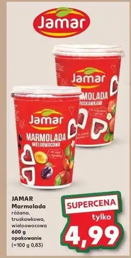 Kaufland Marmolada o smaku różanym Jamar oferta