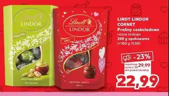 Kaufland Bombonierka pistacchio Lindt lindor oferta