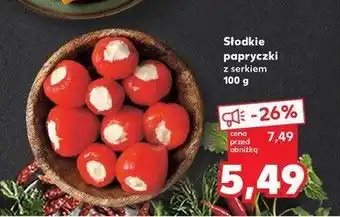 Kaufland Papryczki słodkie z serem oferta