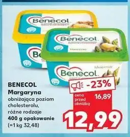 Kaufland Margaryna Benecol o smaku masła Benecol raisio oferta