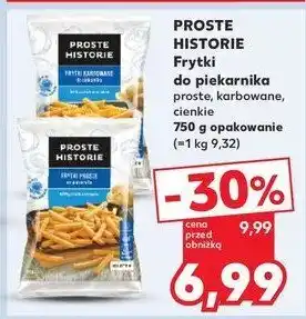 Kaufland Frytki cienkie Iglotex proste historie oferta