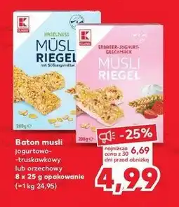 Kaufland Batony musli K-classic oferta