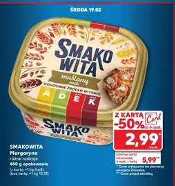 Kaufland Margaryna Smakowita maślany smak oferta