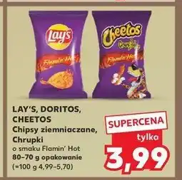 Kaufland Chrupki flamin hot Cheetos crunchos oferta