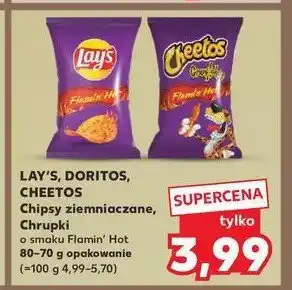 Kaufland Chrupki flamin hot Cheetos crunchos oferta