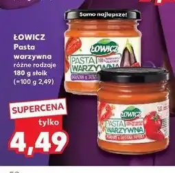 Kaufland Pasta warzywna z pomidorami i wędzoną papryką Łowicz oferta