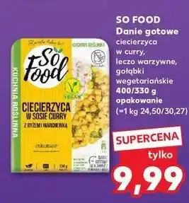 Kaufland Gołąbki wegetariańskie w sosie pomidorowm So food oferta