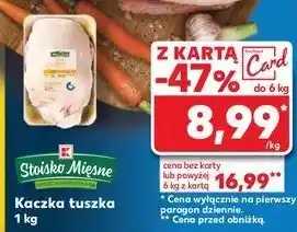 Kaufland Kaczka tusza Stoisko mięsne oferta